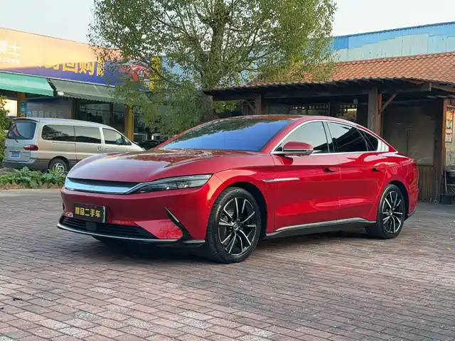 Byd Chinese Han 2020 Ev Four-Wheel Drive High-Performance Version Flagship Model — фото