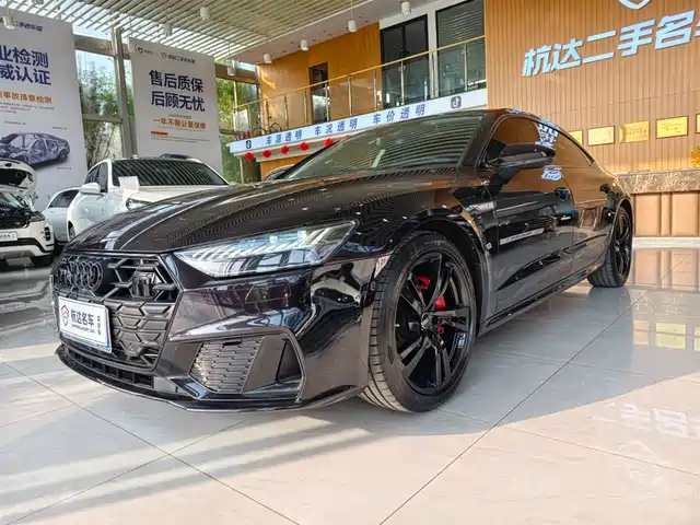 Audi Audi A7l Audi A7l 2024 45tfsi Quattro S-Line Long-Range Obsidian Suit