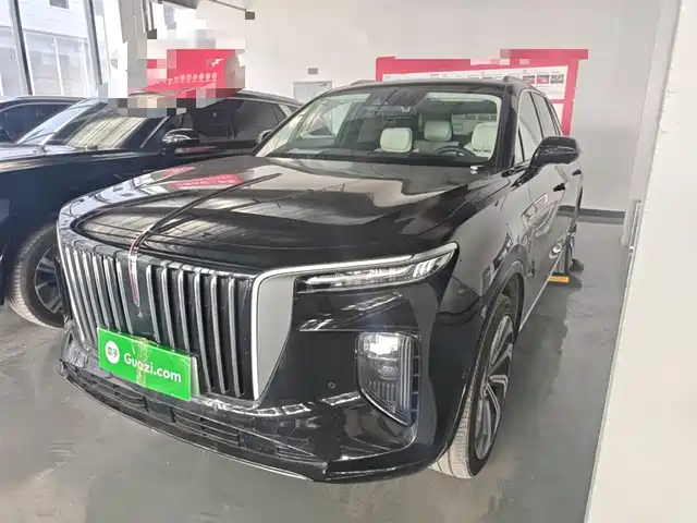 Red Flag Hongqi E-Hs9 Hongqi E-Hs9 2022 Model 660km Flag Collar Version Four Seats