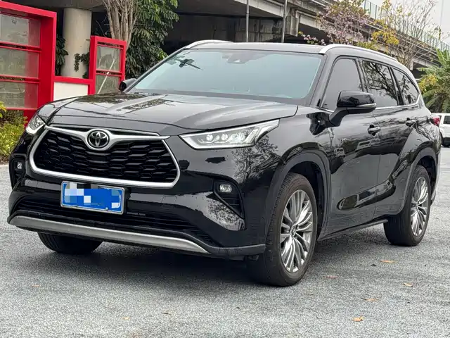 Toyota Highlander Highlander 2024 2.5l Smart Electric Hybrid Dual-Engine Four-Wheel Drive Luxury Version 7 Seats — фото