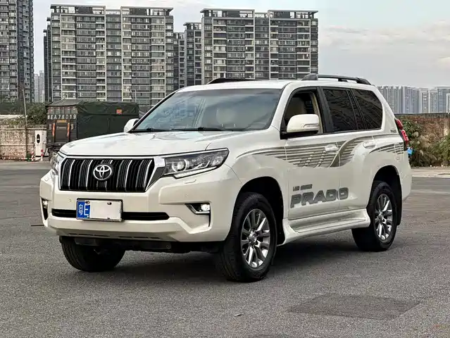Toyota Prado Prado 2018 3.5l Automatic Tx-L Rear Mounted Spare Tire — фото