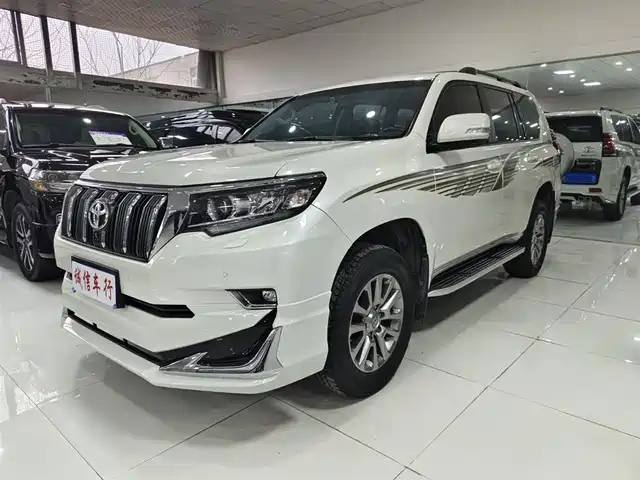 Toyota Prado Prado 2018 3.5l Automatic Tx-L Rear Mounted Spare Tire — фото