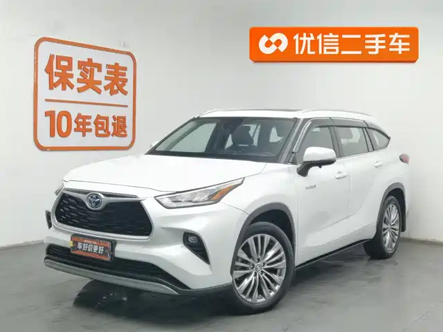 Toyota Highlander Highlander 2023 2.5l Smart Electric Hybrid Dual-Engine Four-Wheel Drive Luxury Version 7 Seats — фото