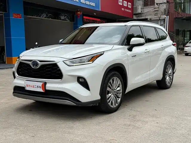 Toyota Highlander Highlander 2023 2.5l Smart Electric Hybrid Dual-Engine Four-Wheel Drive Luxury Version 7 Seats — фото