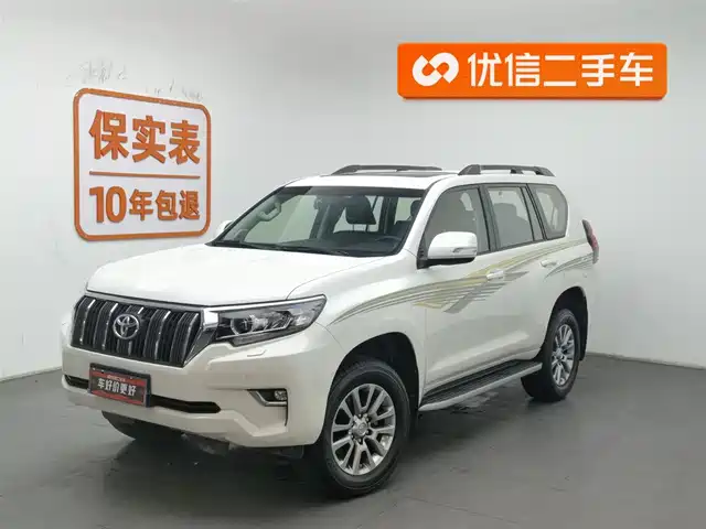 Toyota Prado Prado 2018 3.5l Automatic Tx-L Navi Rear Mounted Spare Tire — фото