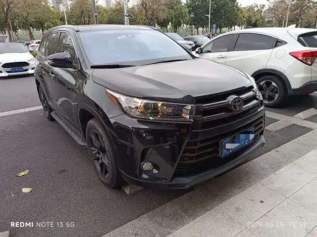 Toyota Highlander Highlander 2018 2.0t Four-Wheel Drive Knight Version, 7 Seats, National Vi — фото
