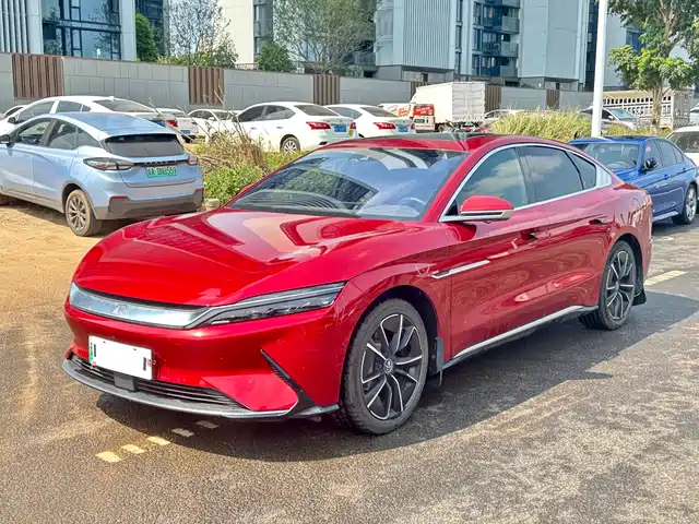 Byd Chinese Han 2020 Ev Four-Wheel Drive High-Performance Version Flagship Model