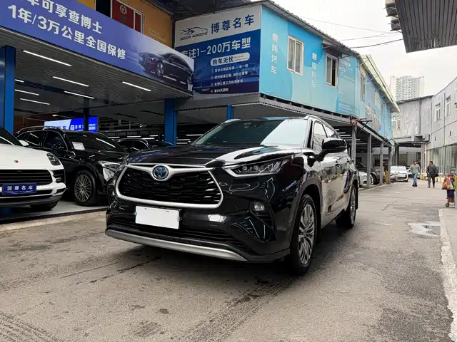 Toyota Highlander Highlander 2023 2.5l Intelligent Electric Hybrid Dual-Engine Four-Wheel Drive Premium Version 7 Seats — фото