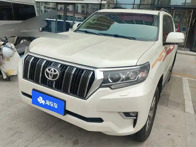 Toyota Prado Prado 2018 3.5l Automatic Tx-L Rear Mounted Spare Tire — фото