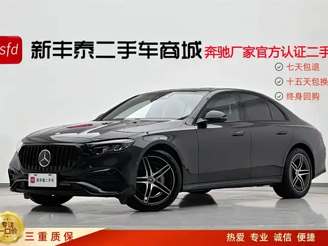 Mercedes-Benz Mercedes-Benz E-Class (Imported) Mercedes-Benz E-Class (Imported) 2024 E 300 Fashionable Sports Edition