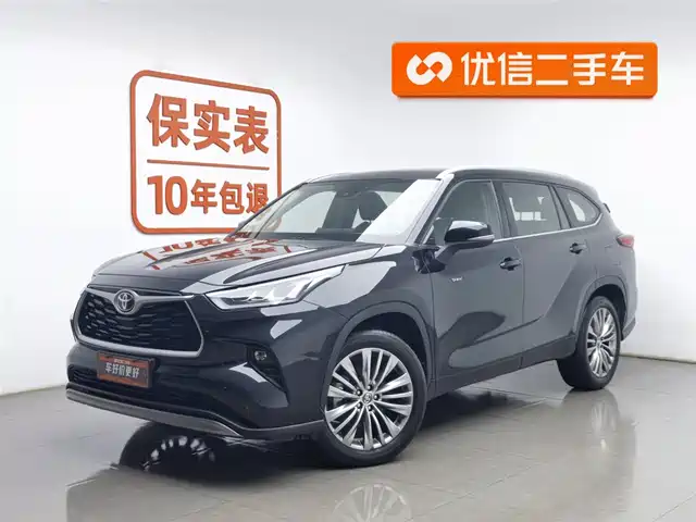 Toyota Highlander Highlander 2024 2.5l Smart Electric Hybrid Dual-Engine Four-Wheel Drive Luxury Version 7 Seats