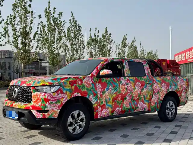 Great Wall Gun Cannon 2021 2.0t Commercial Version Automatic Diesel Two-Wheel Drive Elite Long Box Gw4d20m