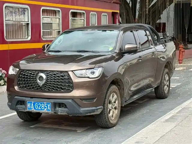 Great Wall Gun Cannon 2021 2.0t Commercial Version Manual Diesel Four-Wheel Drive Elite Long Box Gw4d20m — фото