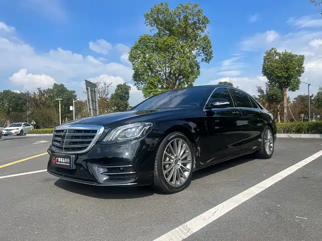 Mercedes-Benz Mercedes Benz S Class Mercedes-Benz S-Class 2019 S 450 L 4matic