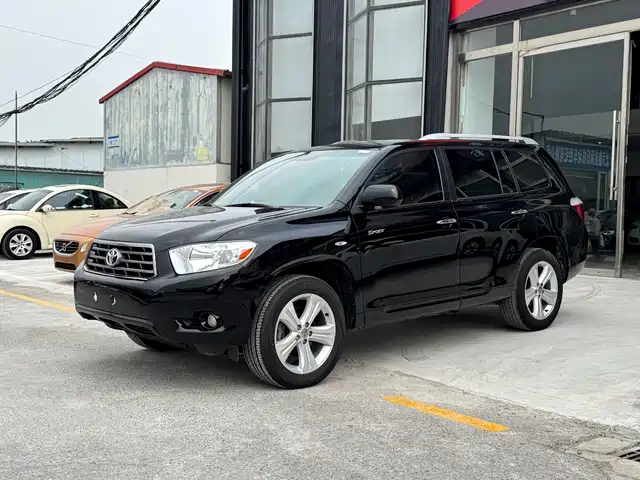 Toyota Highlander Highlander 2009 3.5L four-wheel drive 7-seat supreme version — фото