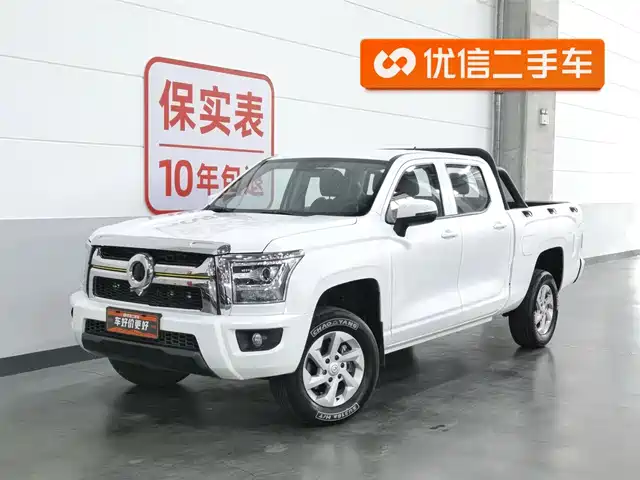 Great Wall King Kong Cannon King Kong Cannon 2023 2.0t Automatic Diesel Two-Wheel Drive Elite Flat Box Gw4d20m