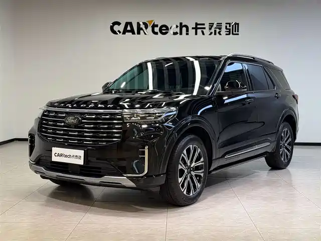 Ford Explorer Explorer 2024 2.3t Ecoboost Four-Wheel Drive Titanium Version 6 Seats