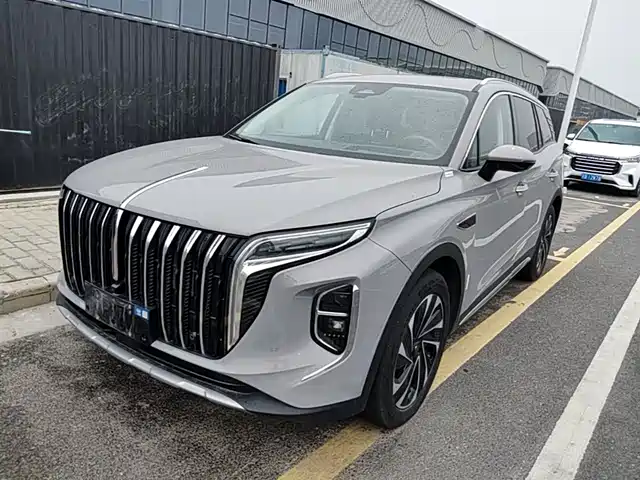Red Flag Hongqi Hs7 Phev Hongqi Hs7 Phev 2024 2.0t Phev Four-Wheel Drive Flag Collar Version 6 Seats — фото