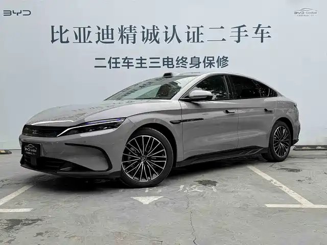 Byd Chinese Han 2025 Dm-I Smart Driving Version 125km Lidar Flagship Model — фото