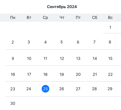 calendar