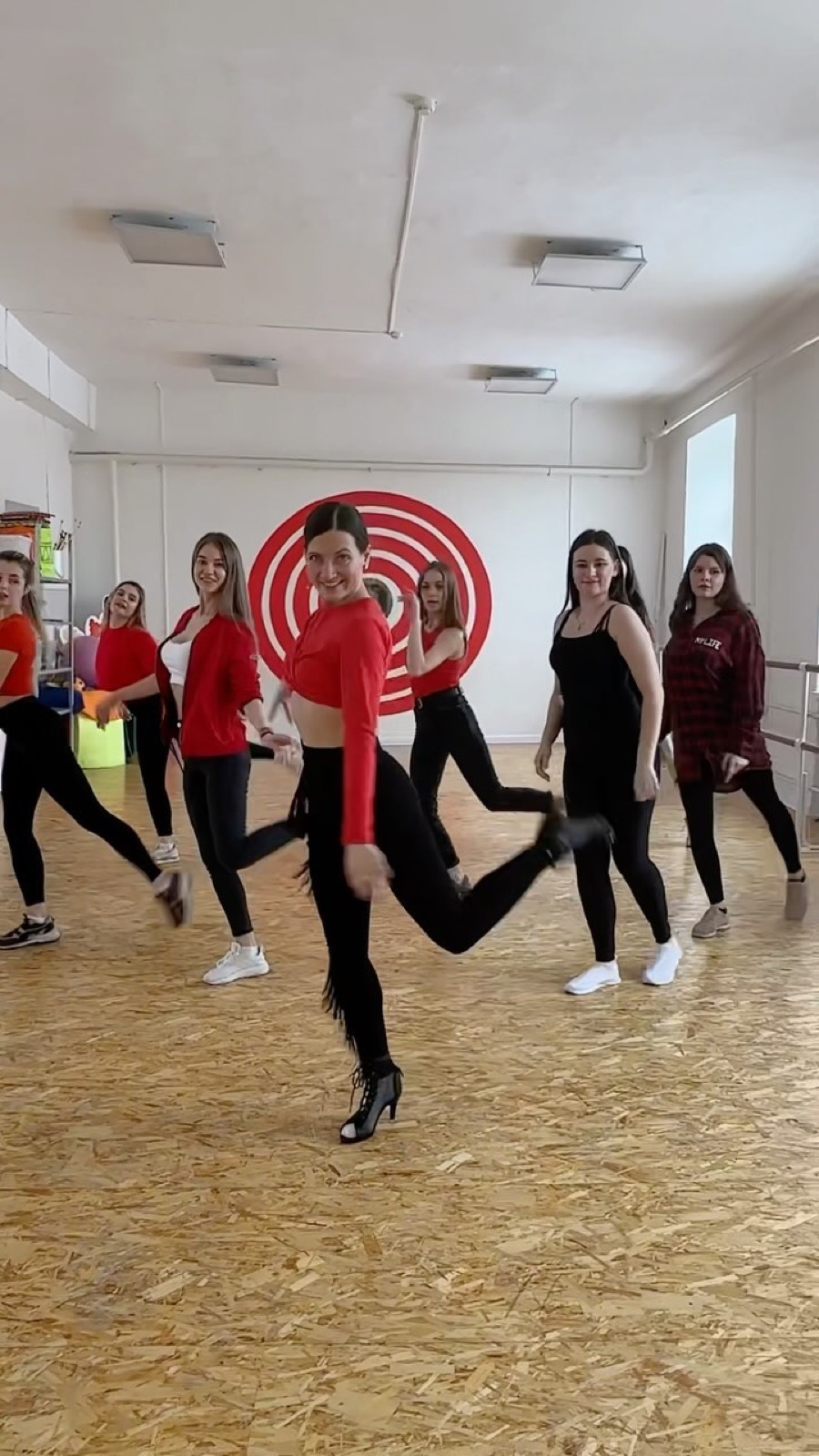 На занятии