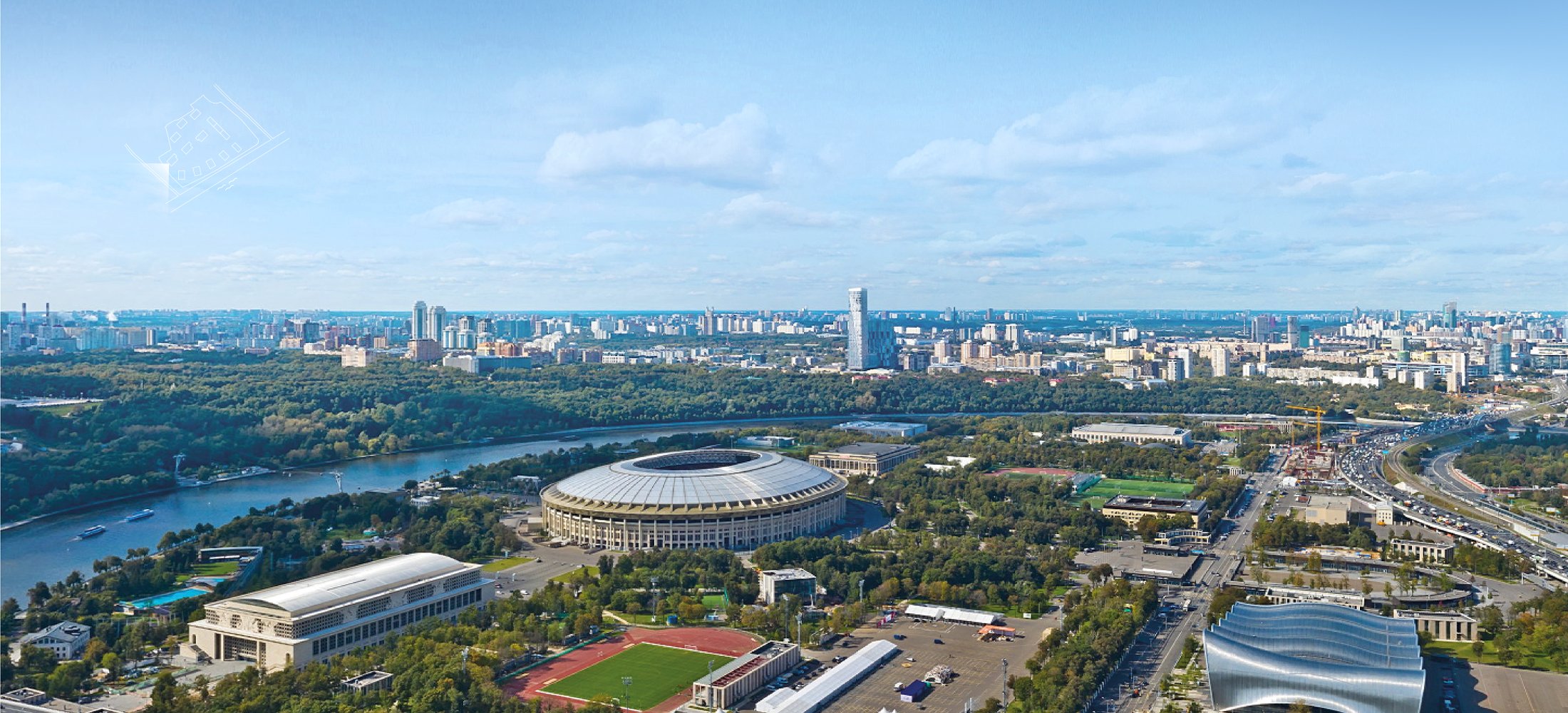 набережная лужники фото