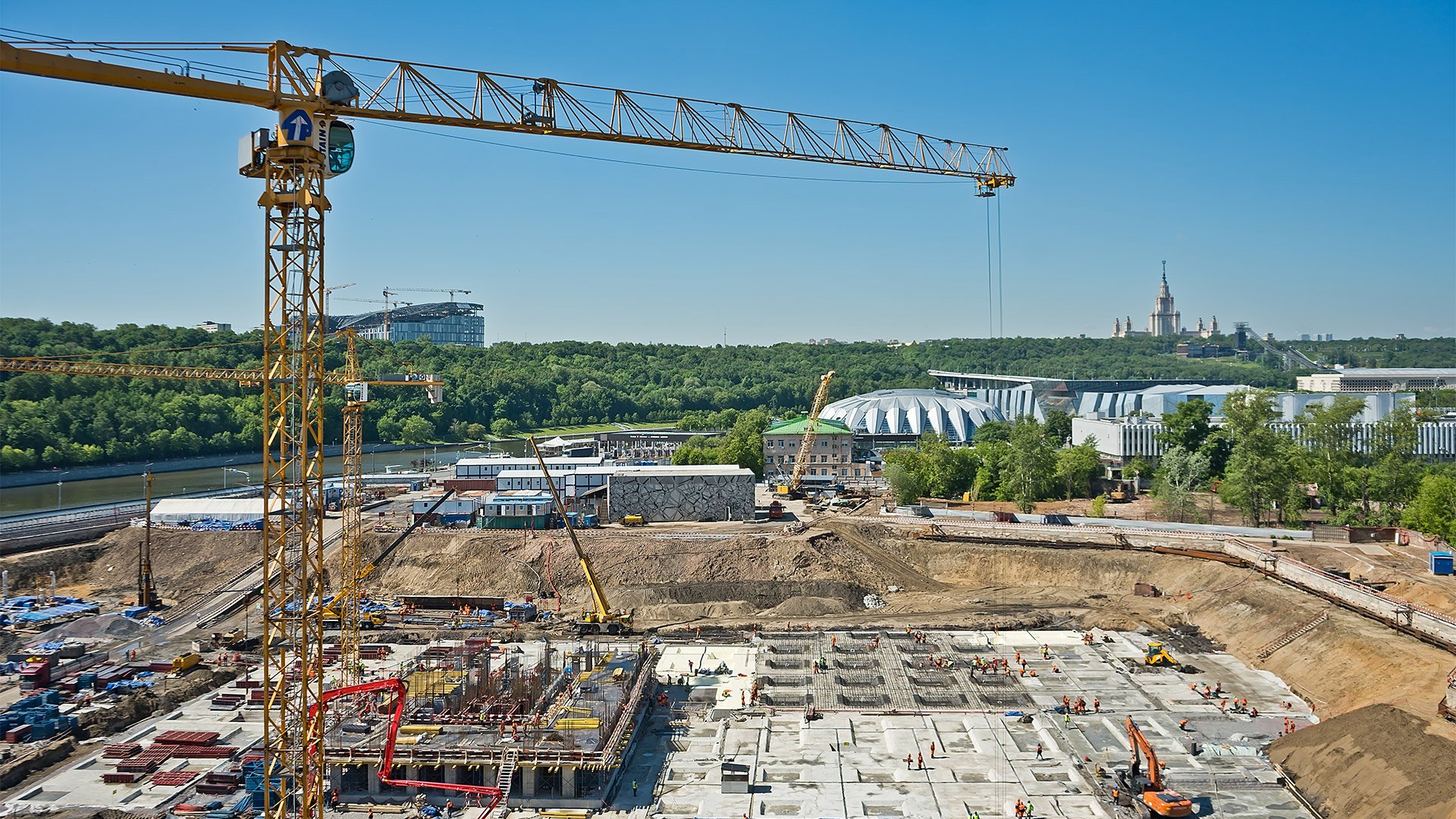 Luzhniki Collection - Динамика строительства