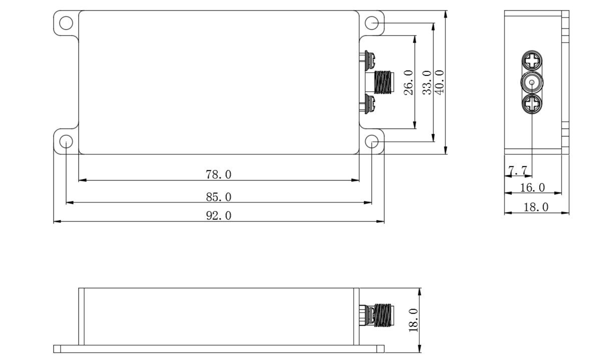 Модуль подавления (генератор помех) 4800-5000 МГц, 10 Вт