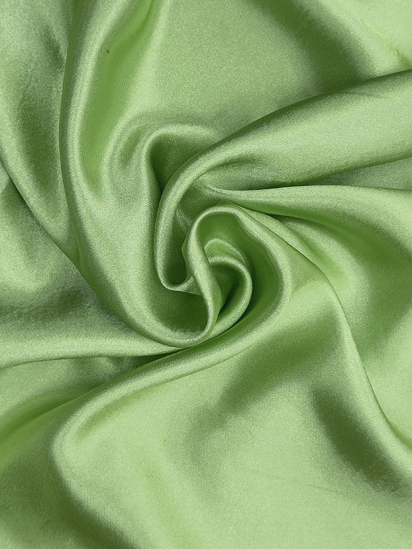 Креп сатин "Весенне- зелёный"