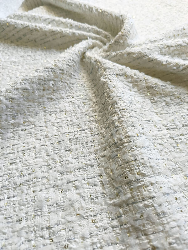 Твид 5 с люрексом и пайетками