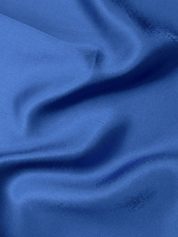 Креп сатин "Синий"