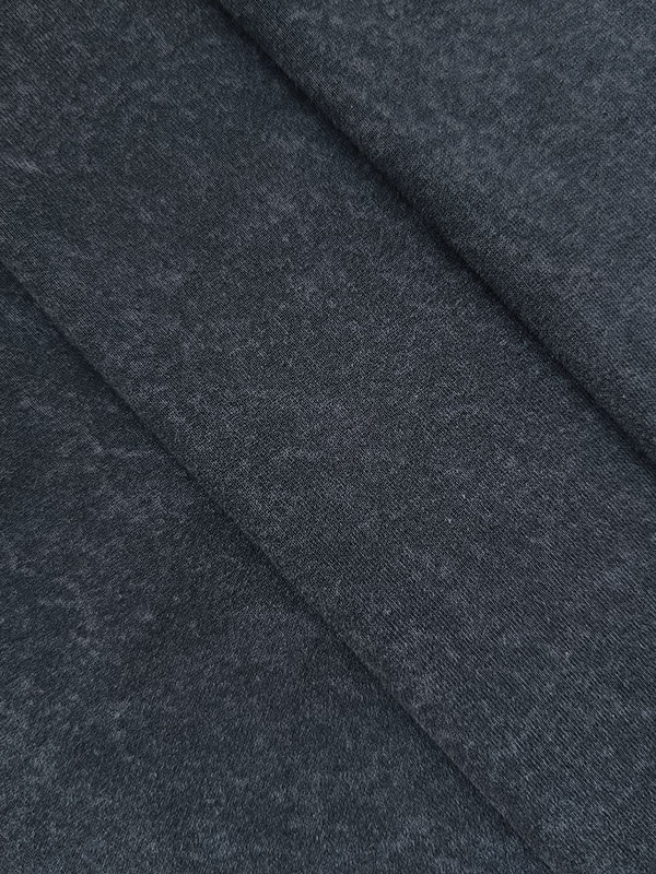 Трикотаж кулирка варенка "Черный"