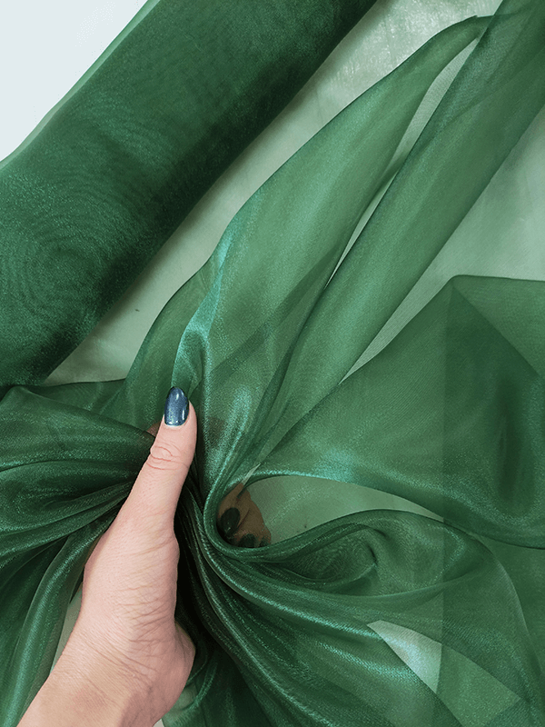 Органза "Изумрудный"