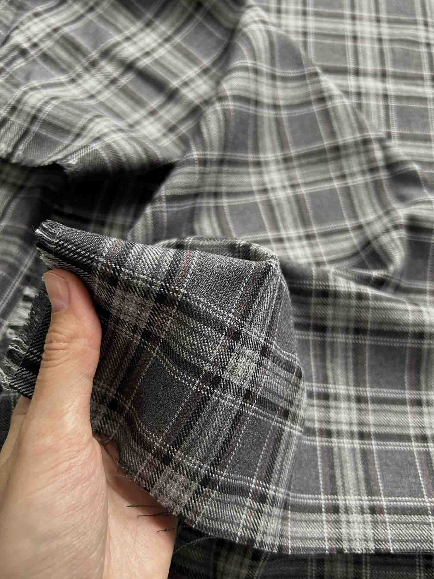 Костюмная ткань в клетку лицей "Принт 2"