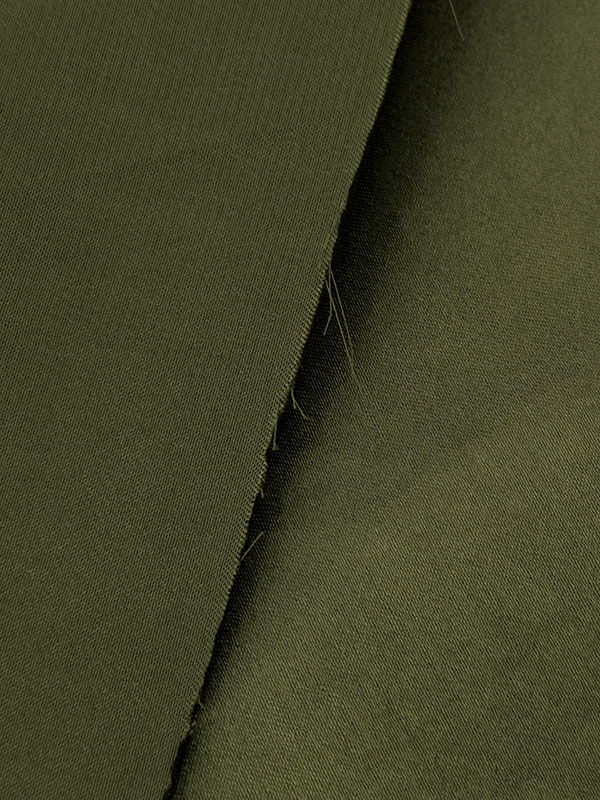 Креп сатин "Оливковый"