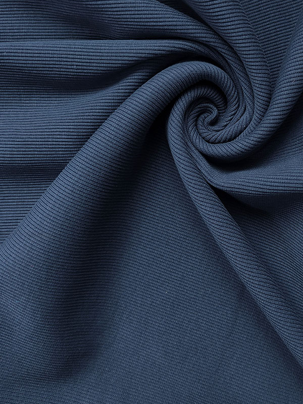 Трикотаж кашкорсе "Темно- синий"