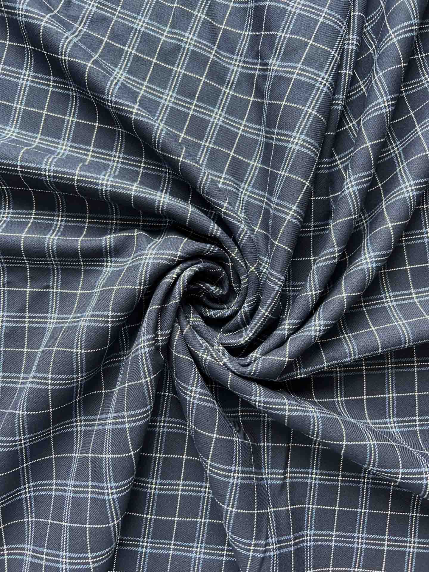 Костюмная ткань в клетку лицей "Принт 3"