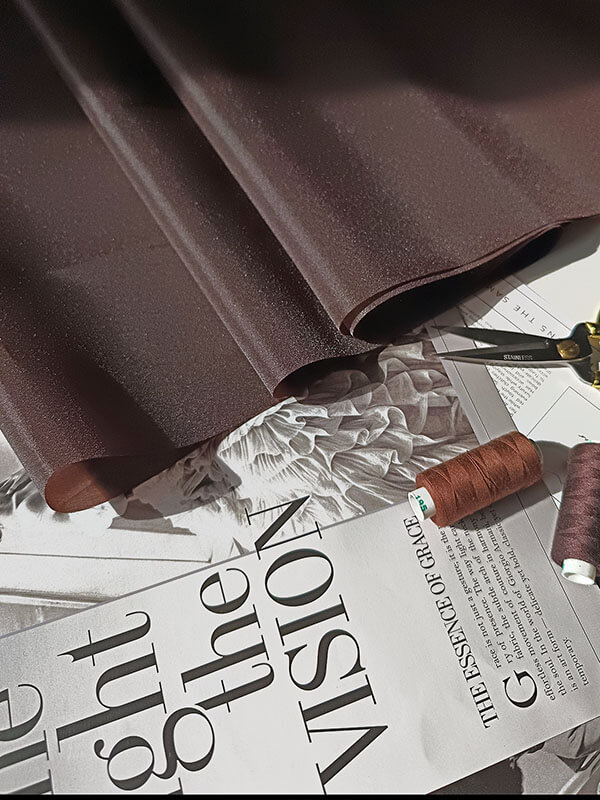 Органза матовая "Шоколад" 300 см