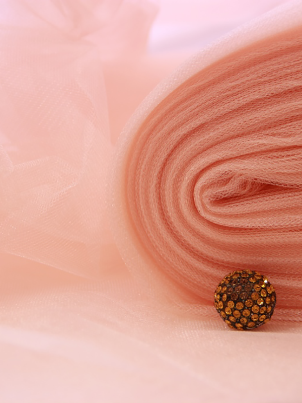 Фатин Ср. жесткости "Бледный персиковый"