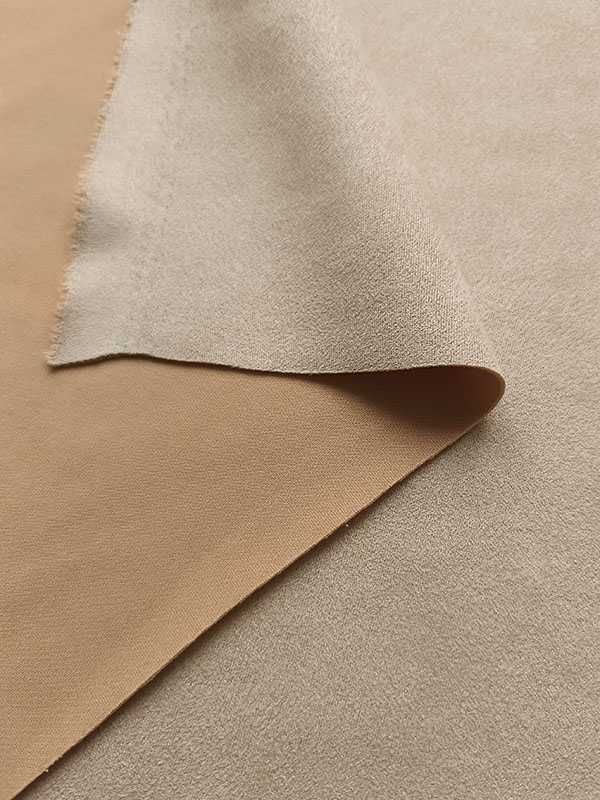 Замша "Коричневый тауп"