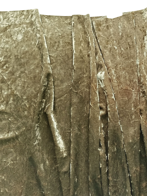 Бархат крэш "Коричневый"