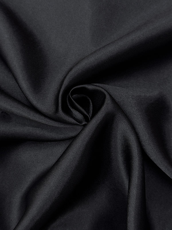 Креп сатин "Черный"