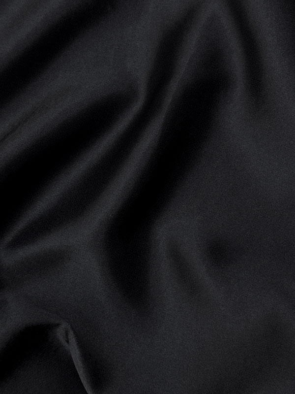 Креп сатин "Черный"