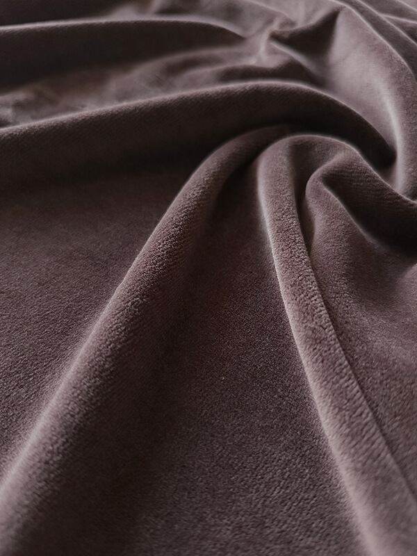 Велюр хлопковый "Шоколадный"