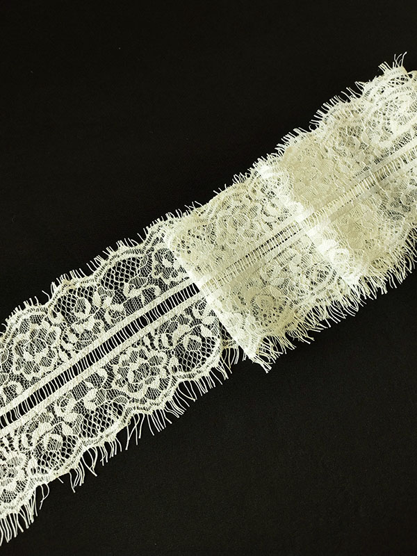 Французское кружево 12 см "Айвори" (купон 3 метра)