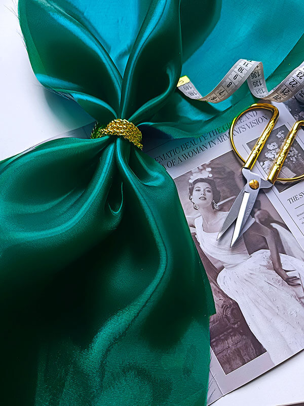 Органза Кристалон "Изумрудный"