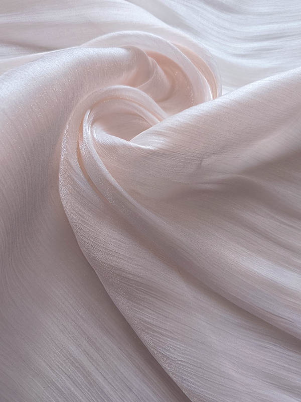 Органза крэш кристалл "Пралине"