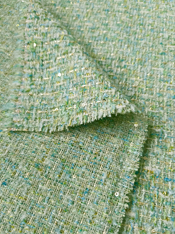 Твид 23 с люрексом и пайетками