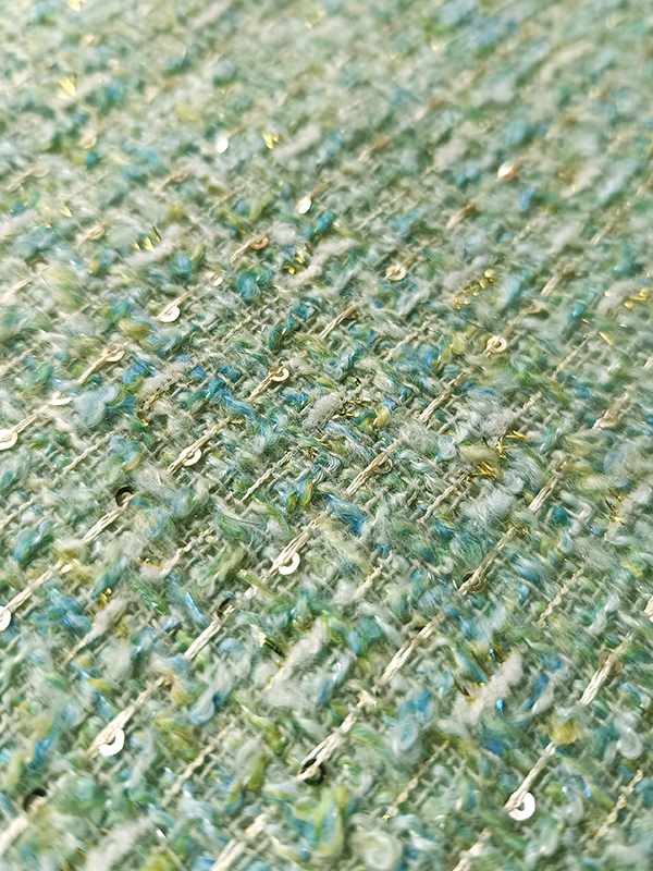 Твид 23 с люрексом и пайетками