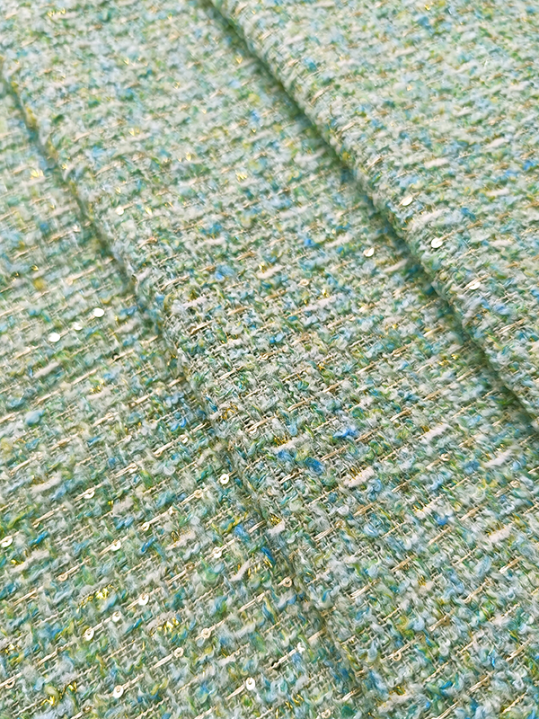 Твид 23 с люрексом и пайетками